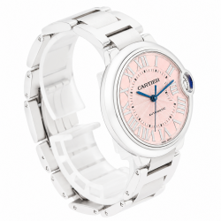 Cartier Ballon Bleu De 36MM W6920033 Pink Dial Watch